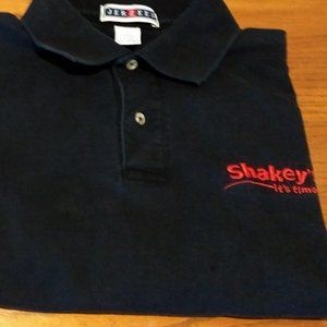 Shakey's Cotton Man's Short Sleeve Shirt
